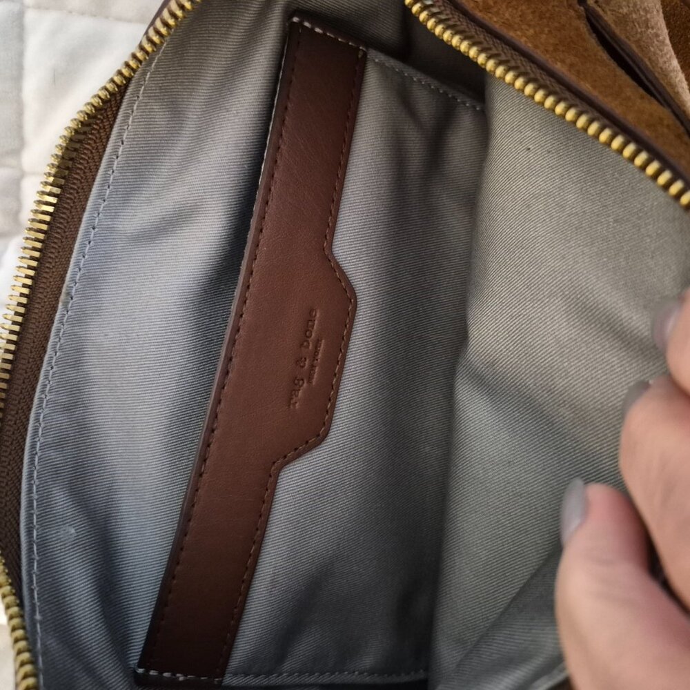 Rag and Bone Suede Hobo Bag - Picture 5 of 9